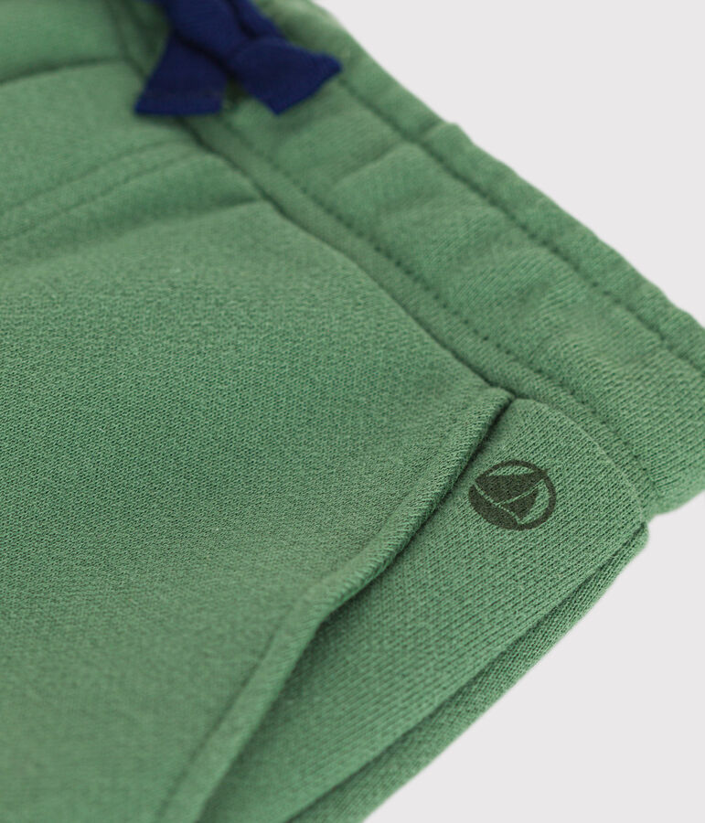 Boys' jogging trousers green