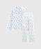 Boys' Cloth Pyjamas MARSHMALLOW white/SHADOW blue