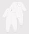 Pack of babies' velour pyjama suits variante 1