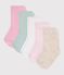 Babies' plain cotton socks - 5-pack variante 2
