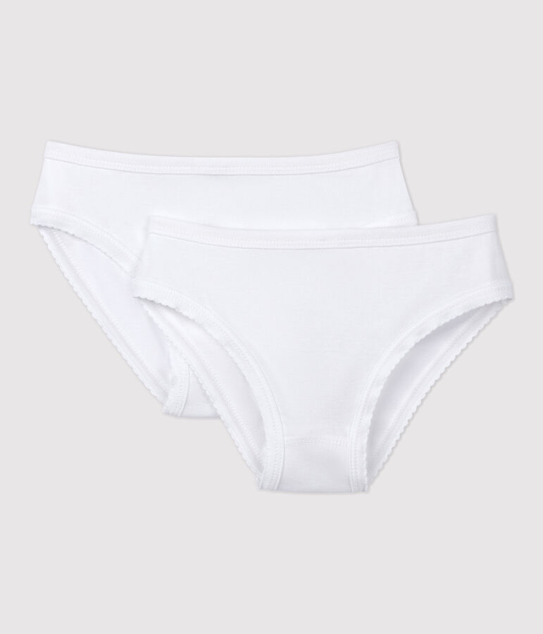 Girls' White Knickers - 2-Pack variante 1