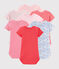Baby girls' surprise set of short-sleeved bodysuits - 7-pack variante 1