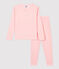 Unisex Plain Cotton/Tencel Pyjamas MINOIS pink