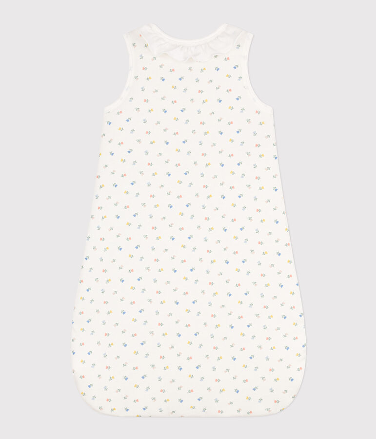 Floral cotton TOG 2-rated sleeping bag white/multicolor