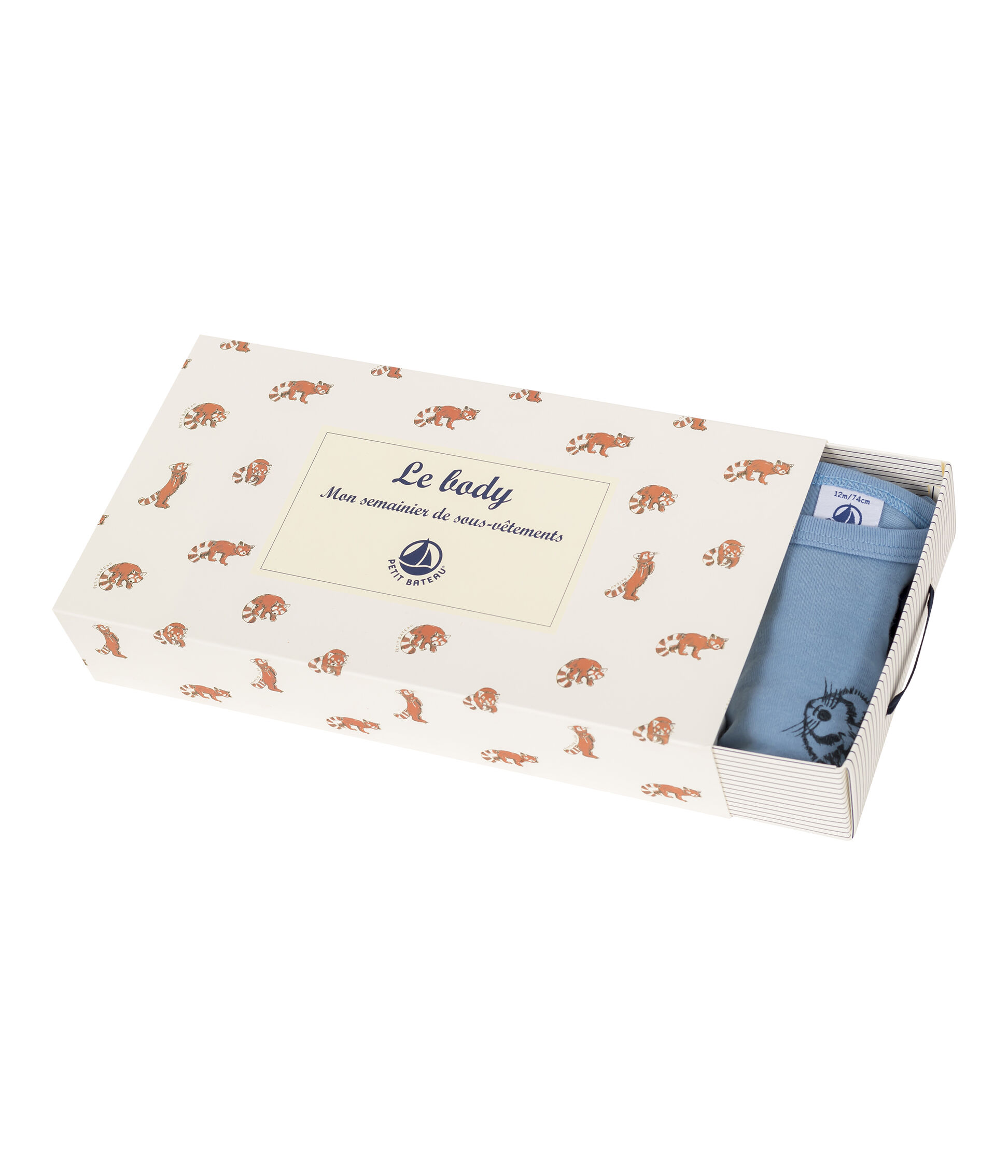 Semainier bodies online petit bateau