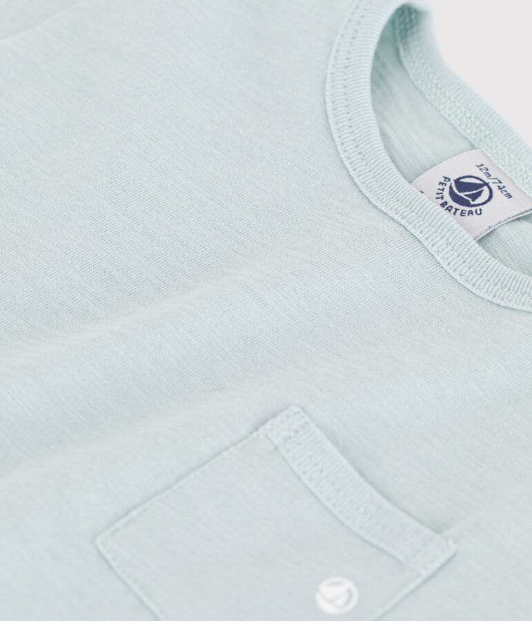 Babies' Short-Sleeved Slub Jersey T-Shirt green