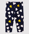 Babies' Quilted Trousers SMOKING blue/MULTICO white