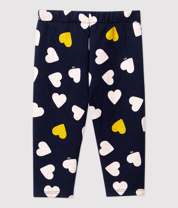 Babies' Quilted Trousers blue/multicolor