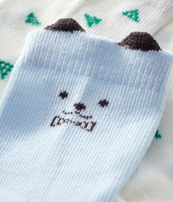 Set of 2 pairs of socks for baby boys variante 1