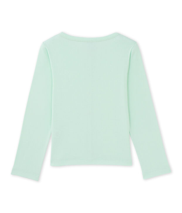 Girls' cardigan Amandelium green