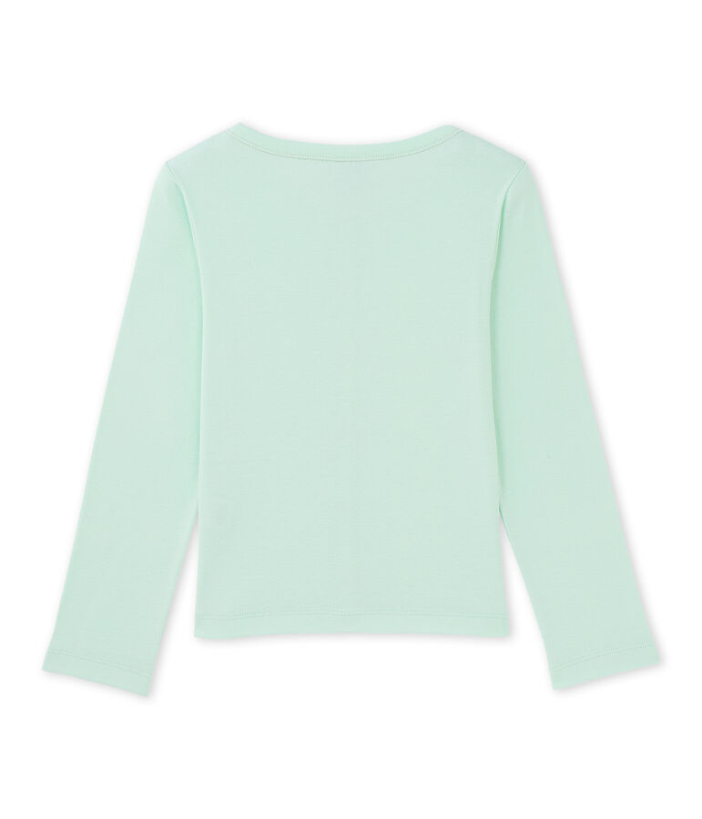 Girls' cardigan Amandelium green