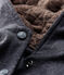 Baby Boys' Hoody in Elastane Rib Knit. CITY CHINE grey