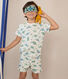 Children's short dinosaur print cotton fancy dress pyjamas