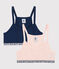 Girls' Organic Cotton Sports Bralettes - 2-Pack variante 1