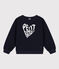  Girls' Fleece Sweatshirt SMOKING blue