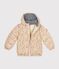 Children's unisex puffer jacket AVALANCHE white/MULTICO