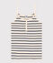Women's Cotton Strappy Shirt AVALANCHE white/SMOKING blue