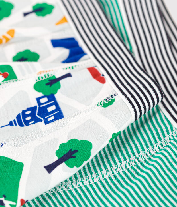 Children's Cotton Paris Boxers - 2-Pack multicolor