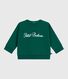 Babies' Petit Bateau embroidered cotton sweatshirt