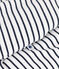 Babies' Quilted Cotton Hooded Jumpsuit MARSHMALLOW white/SMOKING blue