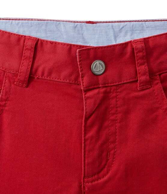 Boy coloured denim trousers TERKUIT red
