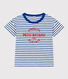 Children's Stripy Unisex Cotton T-Shirt