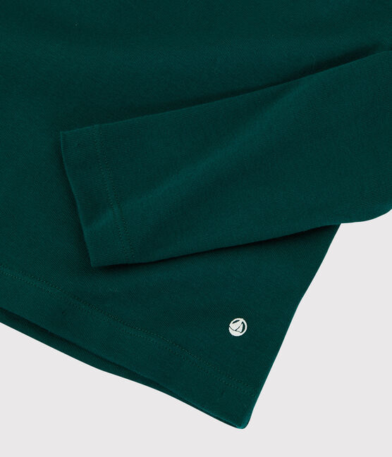 Unisex Children's Cotton Polo Neck PINEDE green