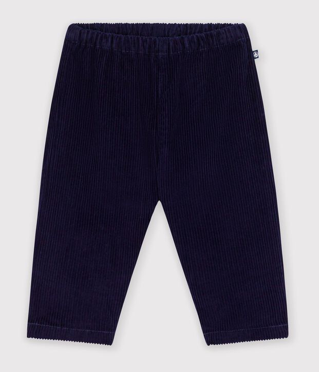 Babies' plain corduroy trousers SOIR