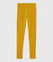 Girls' Jersey Leggings BOUDOR yellow