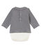 Baby boy's long sleeved tee-shirtbodysuit SMOKING blue/MARSHMALLOW white