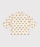 Babies' Patterned Puffer Jacket with Retractable Hood AVALANCHE white/MULTICO