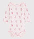 Baby Girls' Long-Sleeved Bodysuit
