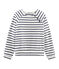 Women's Super Soft Sailor Top COQUILLE beige/SMOKING blue