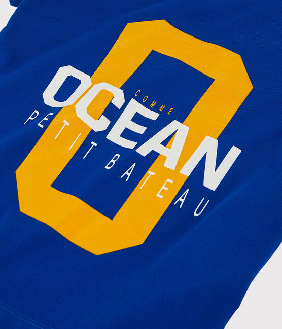 Boys' Short-Sleeved Jersey T-Shirt SURF blue
