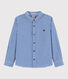 Boys' Long-Sleeved Poplin Shirt