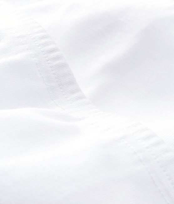 Babies' White Organic Cotton Trousers with Feet - 2-Pack ECUME white