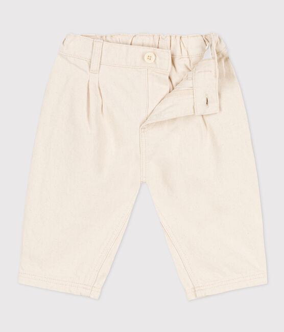 Babies' Denim Trousers ECRU grey