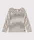 Girls' Long-sleeved Slub Jersey T-shirt