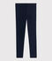 Girls' Fleece Jeggings SMOKING blue