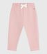 Babies' plain cotton trousers