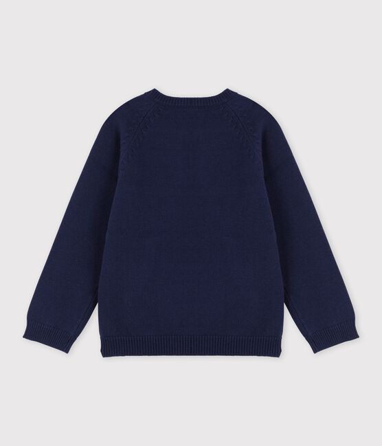 Boys' Wool/Cotton Jumper SMOKING blue