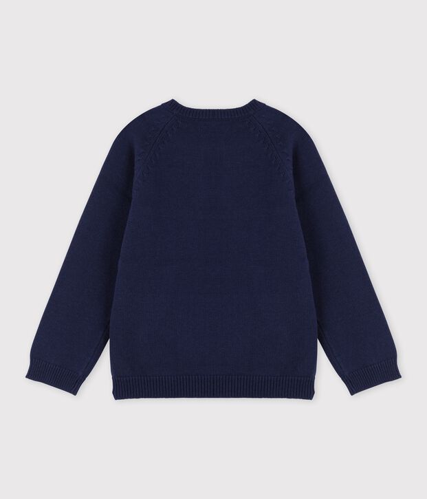 Boys' Wool/Cotton Jumper SMOKING