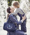 Sac polochon. Petit bateau x Marie-Agnès Gillot SMOKING blue