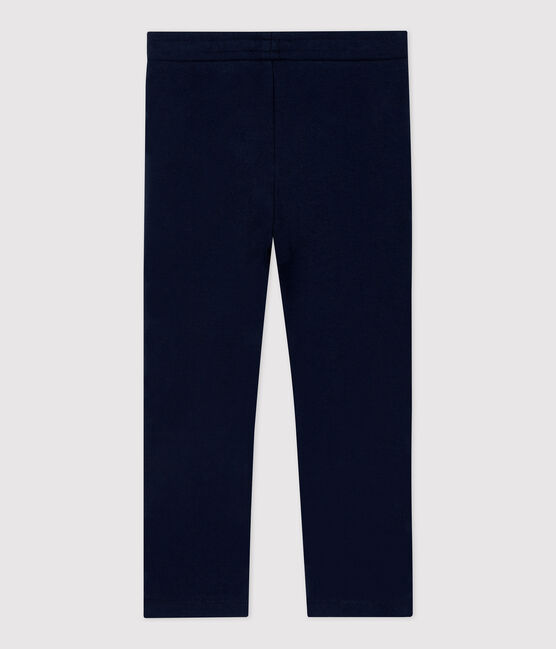 Girls' Comfy Cotton Trousers SMOKING blue
