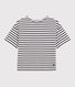 Women's Short-Sleeved Cotton Breton Top