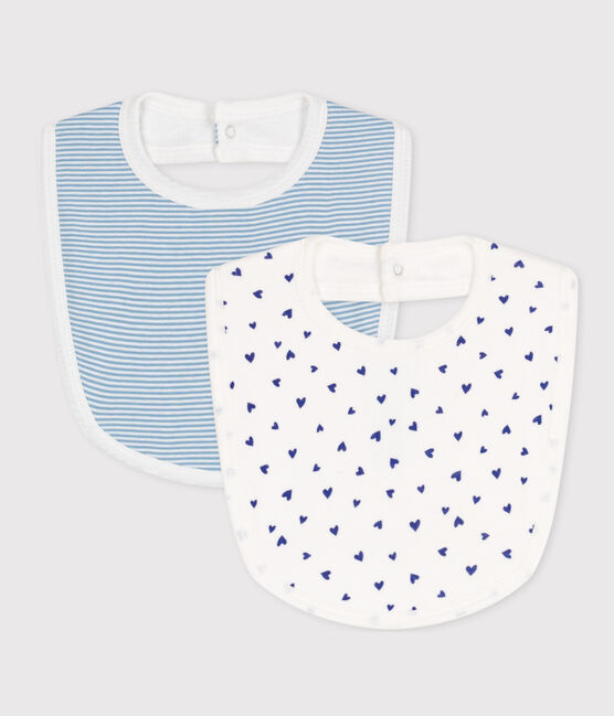 PACK OF 2 COTTON BABY BIBS  variante 1