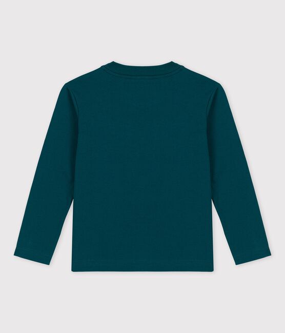 Tee-shirt manches longues en coton enfant garçon PINEDE green