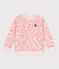 Children's printed cotton sweatshirt FLEUR pink/SPI