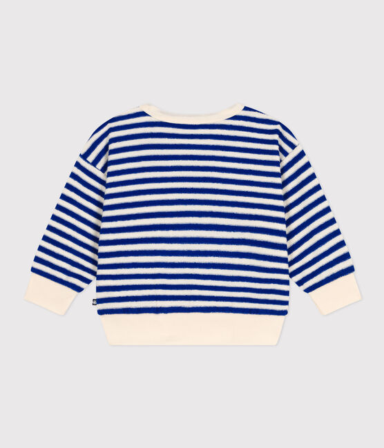 Babies' Terry Sweatshirt SURF blue/AVALANCHE