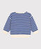 Babies' Terry Sweatshirt SURF blue/AVALANCHE